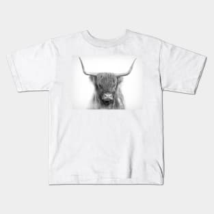 Scottish Highland Cattle Kids T-Shirt